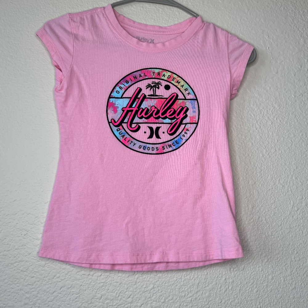 Hurley Pink Girls T-Shirt
